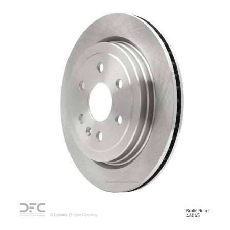 Dynamic Friction Co Disc Brake Rotor - 600-46045 600-46045